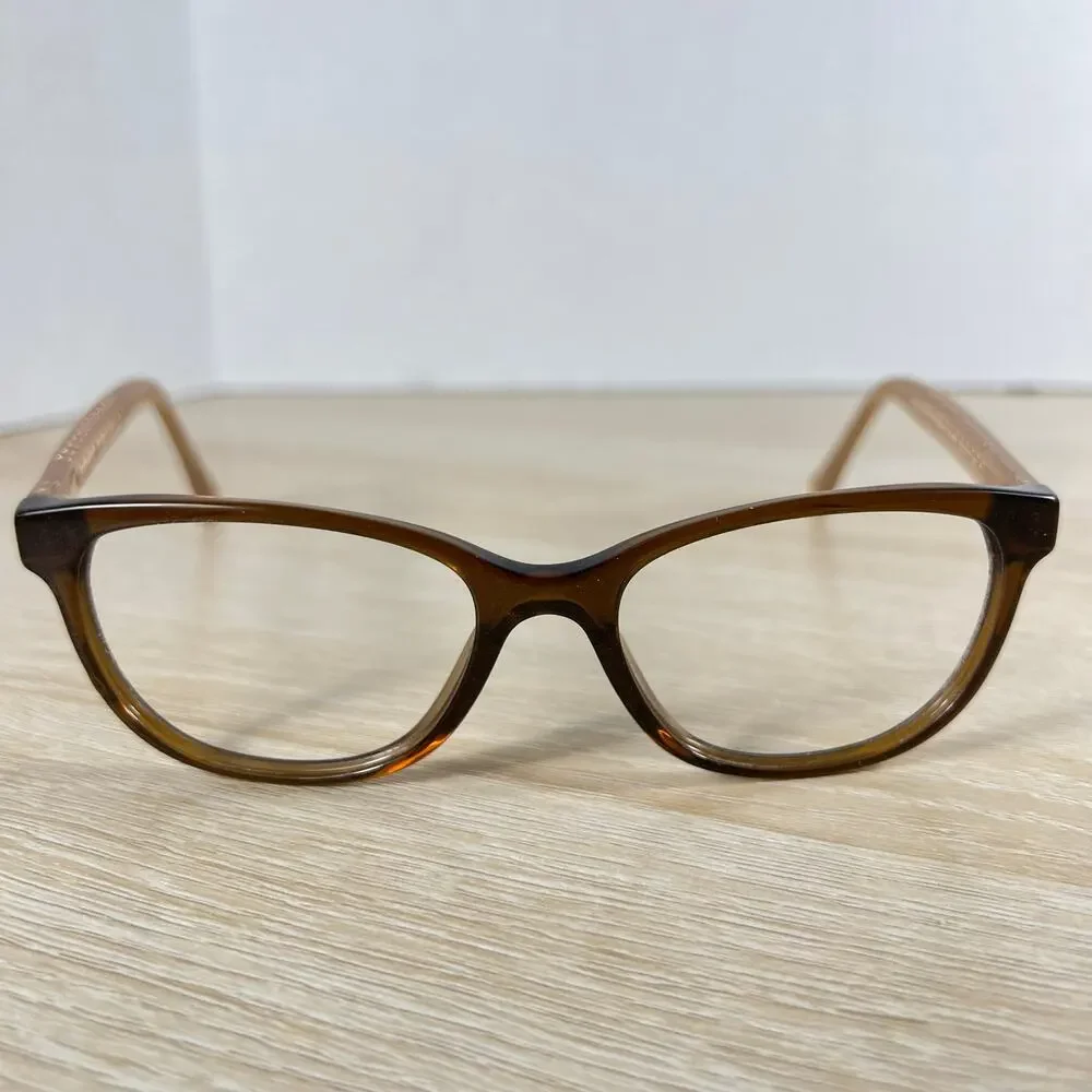 Coach HC6072 5328 Eyeglasses Frames Only Brown Glitter/ Crystal LT 52-17-135